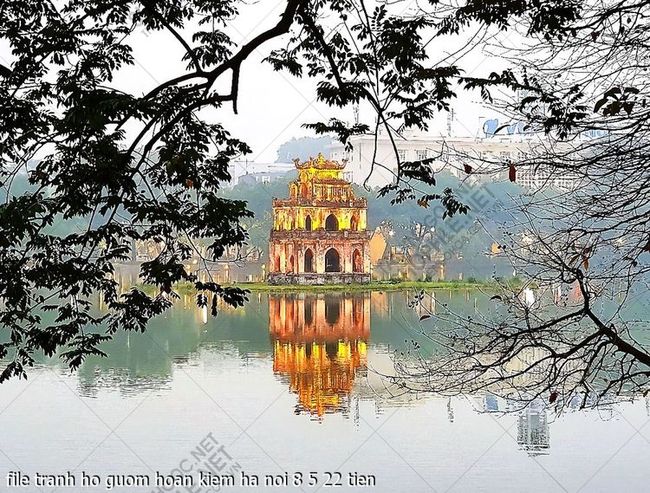 file tranh ho guom hoan kiem ha noi 8 5 22 tien